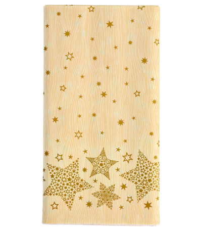 Product foto van Tafelkleed Airlaid creme 120x180cm Christmas Shine