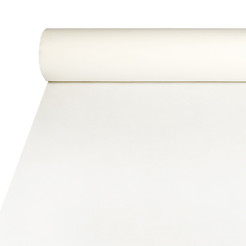 Product foto van Tafelkleed Airlaid wit 20m x 1.2m