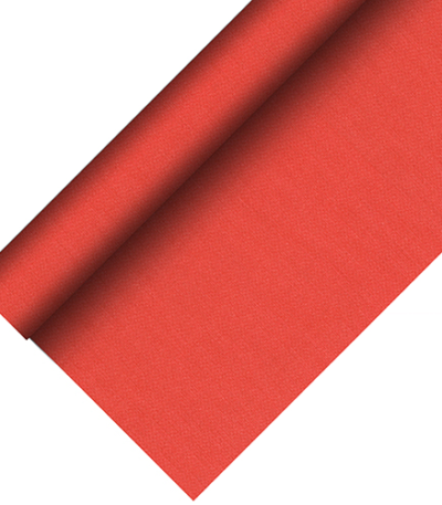 Product foto van Tafelkleed PV-Tissue rood 20m x 1
