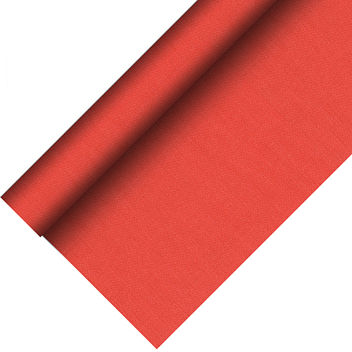 Product foto van Tafelkleed PV-Tissue rood 20m x 1