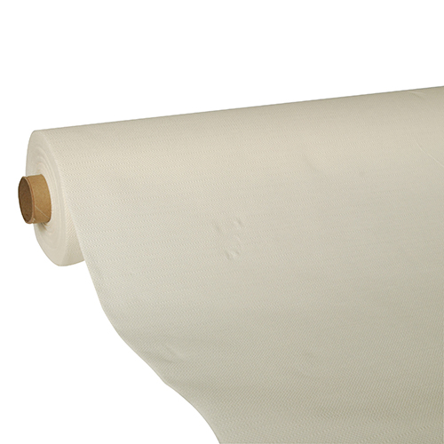 Product foto van Tafelkleed tissue champagne 25m x 1