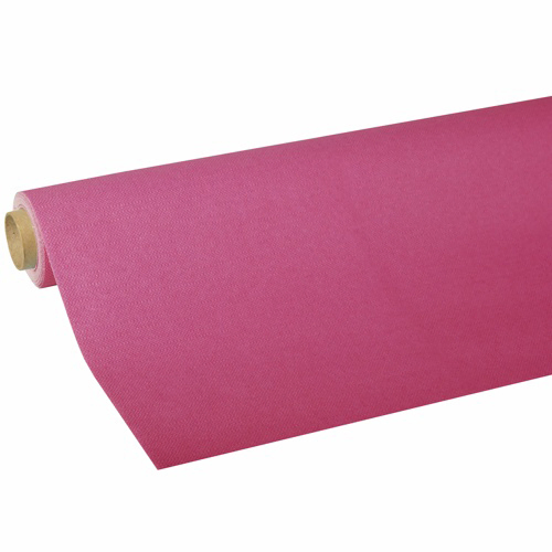 Product foto van Tafelkleed tissue fuchsia 5mx1