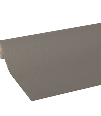 Product foto van Tafelkleed tissue grijs 5m x 1