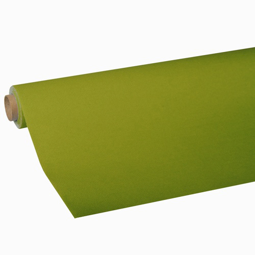 Product foto van Tafelkleed tissue olijfgroen 5m ROYAL Collection