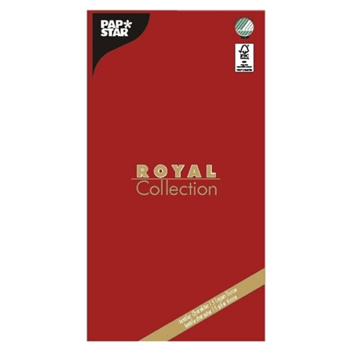 Product foto van Tafelkleed tissue rood 120x180cm ROYAL Collection