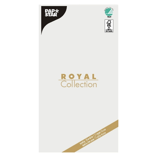 Product foto van Tafelkleed tissue wit 120x180cm ROYAL Collection