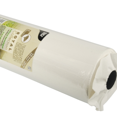 Product foto van Tafelkleed tissue wit 25m x 1.18m ROYAL Collection