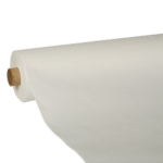 Product foto van Tafelkleed tissue wit 25m x 1