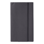 Product foto van Tafelkleed tissue zwart 120x180cm ROYAL Collection