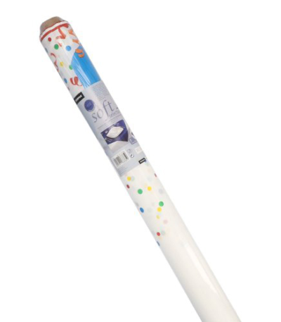 Product foto van Tafelkleed vlies Lucky Balloons 5m x 1.18m