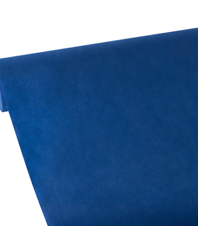 Product foto van Tafelkleed vlies donkerblauw 25m x 1