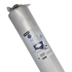 Product foto van Tafelkleed vlies zilver 25m x 1.18m