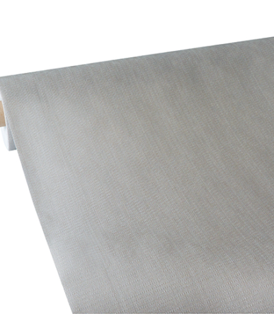 Product foto van Tafelkleed vlies zilver 25m x 1.18m