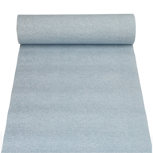 Product foto van Tafellopers PV-Tissue arctisch blauw 24m x 40cm Royal Collection Textile