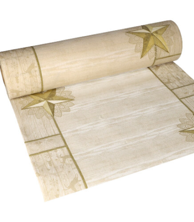 Product foto van Tafellopers champagne Rising Star 24m x 40cm