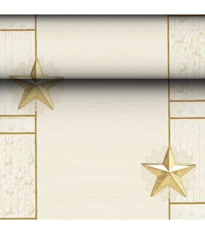 Product foto van Tafellopers champagne Rising Star 24m x 40cm