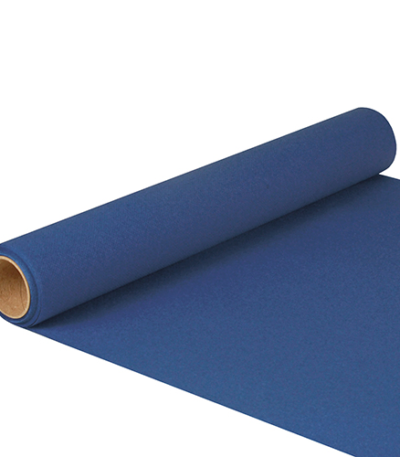 Product foto van Tafellopers donkerblauw ROYAL Collection 5m set van 1