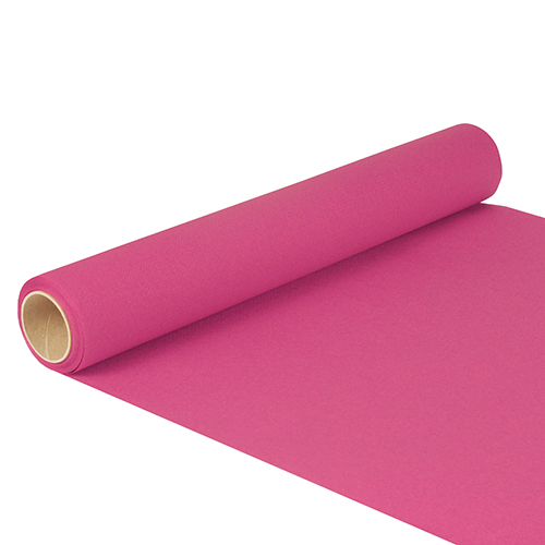Product foto van Tafellopers fuchsia 5m x 40cm ROYAL Collection
