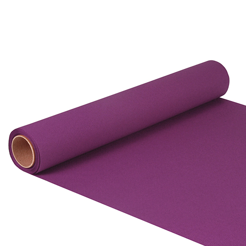 Product foto van Tafellopers paars 5m x 40cm ROYAL Collection