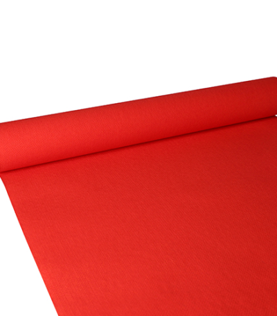 Product foto van Tafellopers rood 3m x 40cm ROYAL Collection