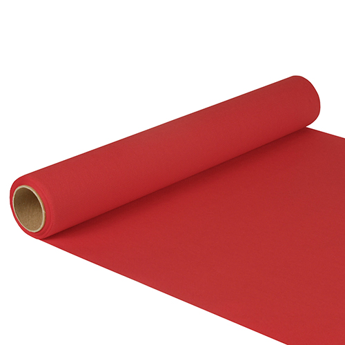 Product foto van Tafellopers rood ROYAL Collection set van 5