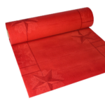 Product foto van Tafellopers rood Rising Star 24m x 40cm