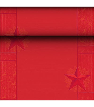 Product foto van Tafellopers rood Rising Star 24m x 40cm