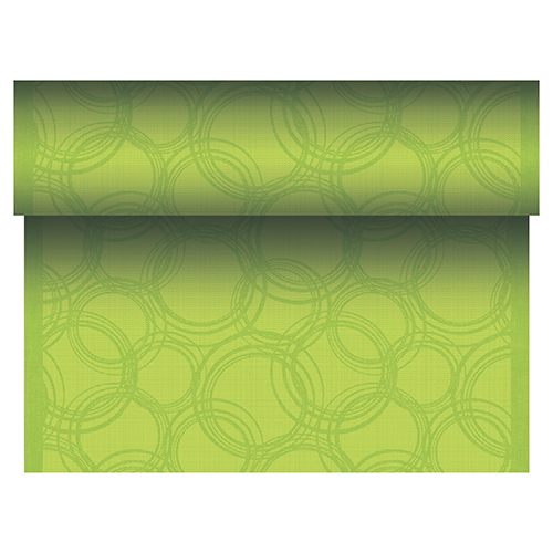 Product foto van Tafellopers stof karaker lime Bubbles Royal Collection