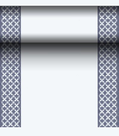 Product foto van Tafellopers stofkarakter "ROYAL Collection" 24m x 40cm Delft