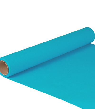 Product foto van Tafellopers turkoois ROYAL Collection 5m x 40cm