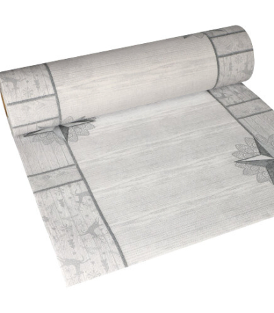 Product foto van Tafellopers wit "Rising Star" 24m x 40cm ROYAL Collection