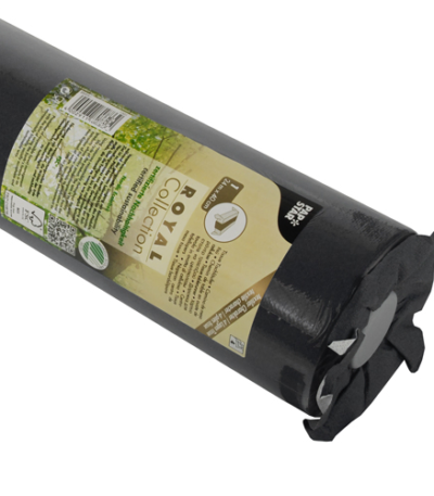 Product foto van Tafellopers zwart ROYAL Collection 24m