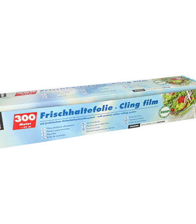 Product foto van Vershoudfolie PVC 300m x 45cm met snijsysteem