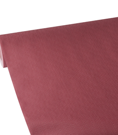 Product foto van Vlies Tafelkleed bordeaux soft selection plus 25m
