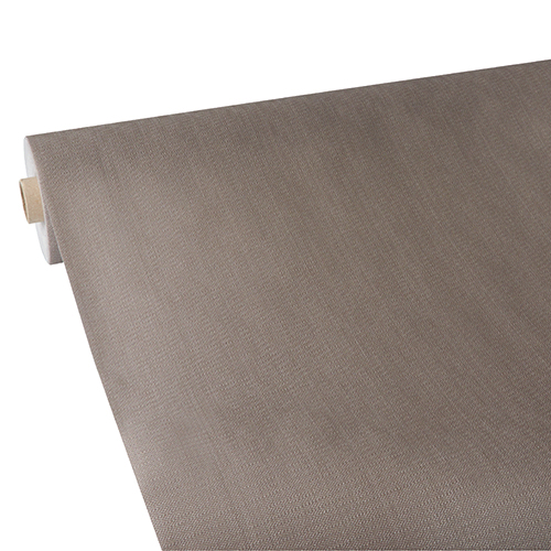 Product foto van Vlies Tafelkleed grijs 25m x 1