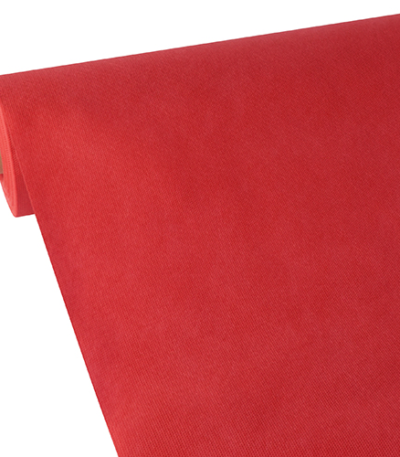 Product foto van Vlies Tafelkleed rood 40m x 0