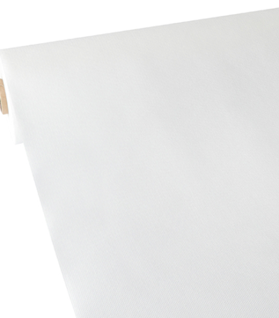 Product foto van Vlies Tafelkleed soft selection wit 40m x 0.9m
