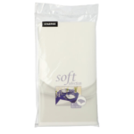 Product foto van Vlies Tafelkleed wit 120x180cm soft selection