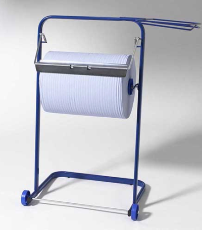 Product foto van Vloerstandaard poetsrollen blauw 89