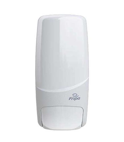 Product foto van Zeepdispenser hervulbaar wit 1 liter