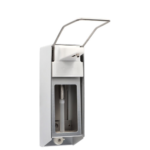 Product foto van Zeepdispenser wandmontage aluminium 500ml