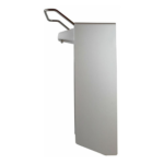 Product foto van Zeepdispenser wandmontage aluminium 500ml