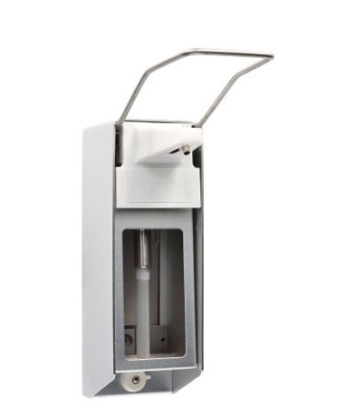 Product foto van Zeepdispenser wandmontage aluminium 500ml