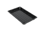 Product foto van Sushi tray SY-07 + deksel 215x135x20mm Zwart