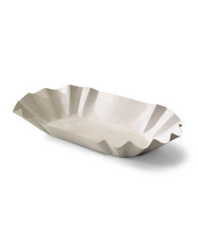 Product foto van Kartonnen bakje wit 105x190x35mm