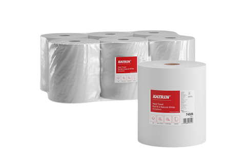 Product foto van Katrin - Poetsrol 2 laags 150 meter (74526)
