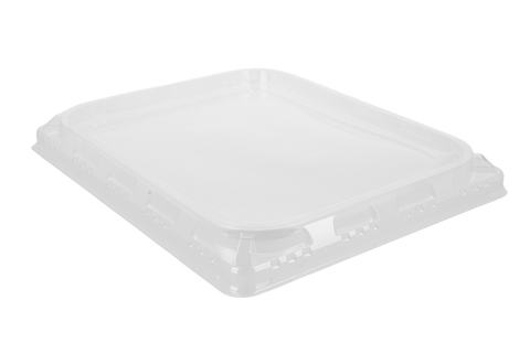 Product foto van PET deksel transparant tbv 1/2 Gastro tray 7 vaks