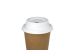 Product foto van Koffiebeker deksels Ø80mm suikerriet BIO