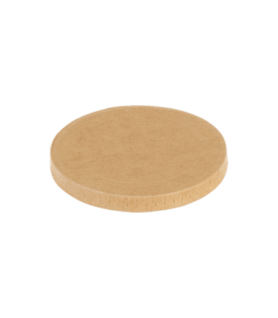 Product foto van Deksel Kraft voor bakje 150cc 85mm BIO