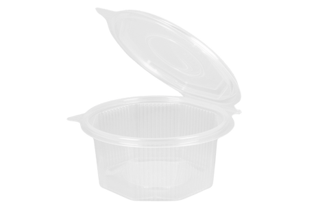 Product foto van Saladebak met klapdeksel 500ml